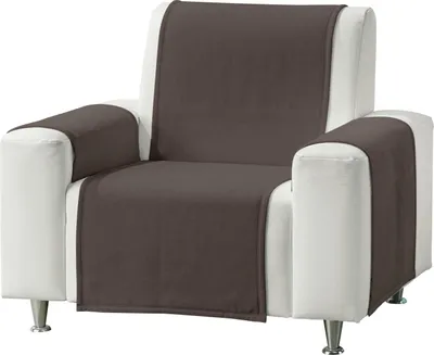 Produktbild von Erwin Müller Sessel- und Sofaschoner-Set Triest" 3-teilig taupe 75x200 cm"