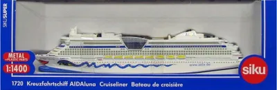 Obrázok produktu pre Siku Cruiseliner Aida, Model osobnej lode, predmontovaný, 1:1400, Kov, Plast, 3 rok / roky, Modrá, Biela