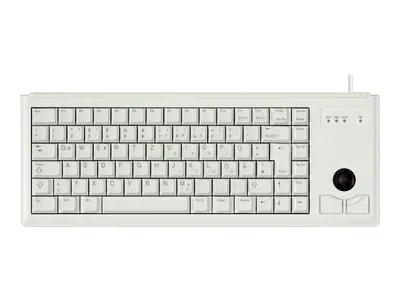 Zdjęcie produktu dla CHERRY G84-4400, Pełnowymiarowy (100%), Przewodowa, USB, QWERTZ, Szary
