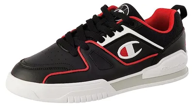 Produktbild von Champion 3 Point Low Herren Sneaker S21882-CHA-KK002 schwarz/rot , Schuhgröße:40 EU