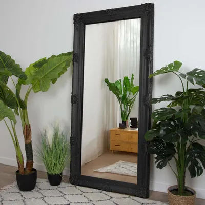 Produktbild von Milton & Oldbrook Wandspiegel 79 x 165 cm Belgrade Schwarz