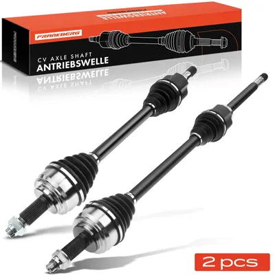 Immagine prodotto di Albero di trasmissione, set di 2 pezzi - assale anteriore, lato sinistro e destro - per Nissan NV400, Opel Movano, Renault Master, Renault Trucks - cambio manuale - lunghezza 107,6 cm - filettatura M24x1,5