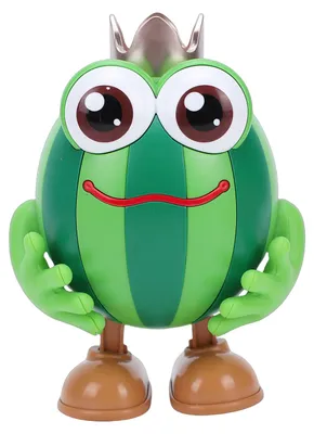 Obrázok produktu pre Robot tancujúci s melónom, hračka, hudba, svetelné efekty, interaktívny, na batérie, pre deti