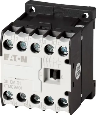 Produktbild von Schütz AC-3/I=9A P=4kW/ 0Z 1R DILEM-01(24V50/60HZ)