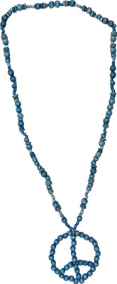 Produktbild von Lange Kette Peace mit Peaceanhänger von collezione alessandro