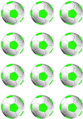 Produktbild von Muffinaufleger Cupcakes Muffins Kindergeburtstag Fussballparty FußballpartyFussbal Fußball FB01 Grün