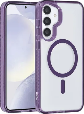 Immagine prodotto di Custodia posteriore TUNIQ per Galaxy S24 Plus - Silicone Magsafe - Viola