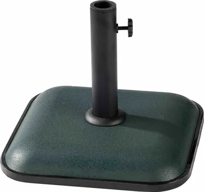 Obrázek produktu pro Marbueno Základna slunečníku čtvercová betonová 35X35X5,2 cm 11KG Zelená zahrada 10456