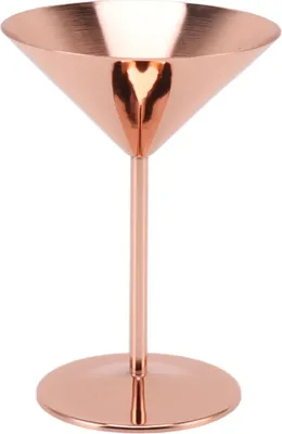 Obrázek produktu pro Sklenice na Martini z nerezové oceli Jemné polské nerezové elegantní moderní sklenice na Martini pro hotely bary