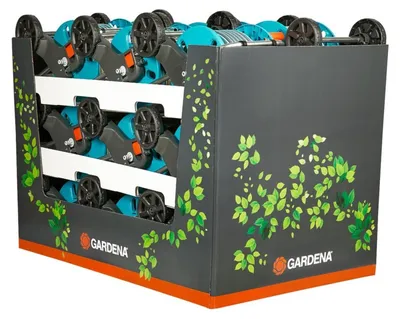 Produktbild von GARDENA Schlauchwagen CleverRoll S Set Display