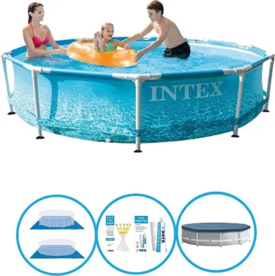 Obrázok produktu pre Kovový rám bazéna Intex 305x76 cm - vrátane príslušenstva