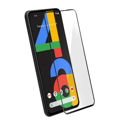 Obrázok produktu pre Avizar, ochranné sklo s tvrdosťou 9H pre Google Pixel 4A, čierne
