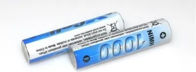 Produktbild von Akku für Philips SBC HC8445 NiMH 2,4 Volt 1000 mAh weiß.
