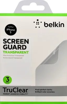 Zdjęcie produktu dla Belkin F8W179cw3, Apple, iPhone 5, 3 szt.