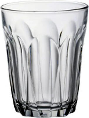 Image de Duralex Provence Tumbler, verre à boire, 200ml, verre trempé, transparent, 6 pièces