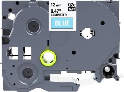 Produktbild von Brother-kompatibles TZE-535-Band - Weiß auf blau - 12 mm x 8 m - Schriftband