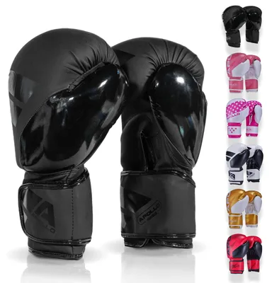 Image de Solidchoice - Gants de boxe professionnels en cuir PU