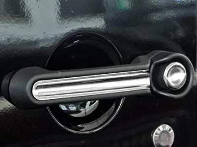 Obrázek produktu pro Kryty dveřních klik Kryt dveřních klik z nerezové oceli Jeep Wrangler JK 07