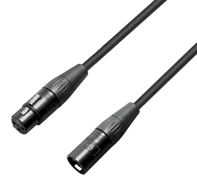 Productafbeelding van Adam Hall Cables 4 STAR KRYSTAL - Microfoonkabel XLR (vrouwelijk) > XLR (mannelijk) | 1,5 meter