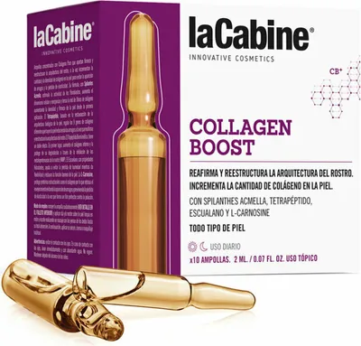 Produktbild von laCabine Collagen Boost, Frauen, Mischhaut, trockene Haut, normale Haut, ölige Haut, 20 ml