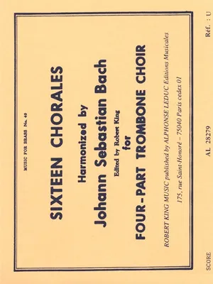 Produktbild von 16 Choralespour 4 trombones
