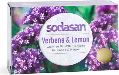 Zdjęcie produktu dla SODASAN mydło w kostce werbena i cytryna 100 g