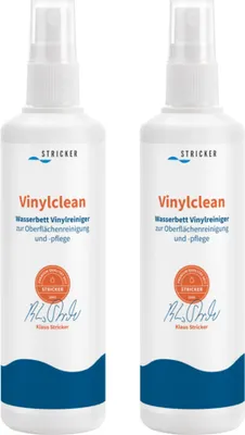 Immagine prodotto di Spray per la cura del vinile del letto ad acqua - Stricker Vinylclean - 2x 125ml - Protegge e cura il letto ad acqua