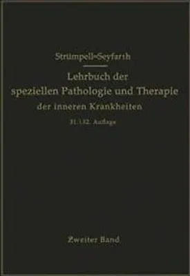 Obrázek produktu pro Lehrbuch der speziellen Pathologie und Therapie der inneren Krankheiten für Studierende und Ärzte