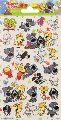 Imagen del producto de Juego de pegatinas de Woezel & Pip