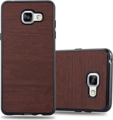 Immagine prodotto di Cadorabo custodia per cellulare per Samsung Galaxy A3 2016 in marrone custodia protettiva TPU silicone cover