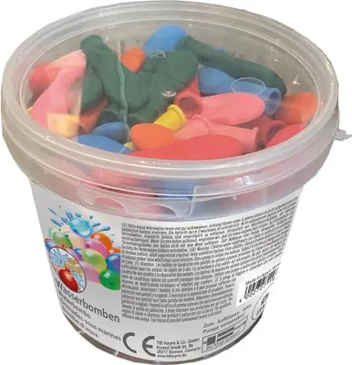 Produktbild von Happy People Wasserbomben, bunt, D:8cm 250 Stck. Sonstige