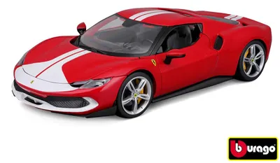 Image de Bburago 1:18 Ferrari 296 Gtb Assetto Fiorano - Rouge