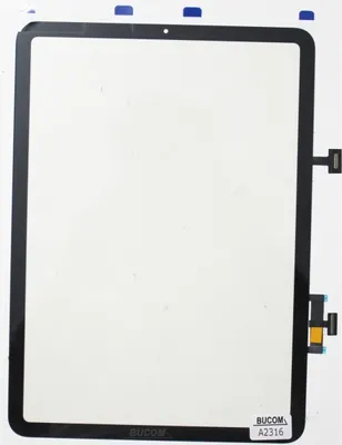 Produktbild von Display Front Glas Scheibe für iPad Air 4 2020 10.9 A2072 A2316 A2324 Touch Screen Digitizer schwarz