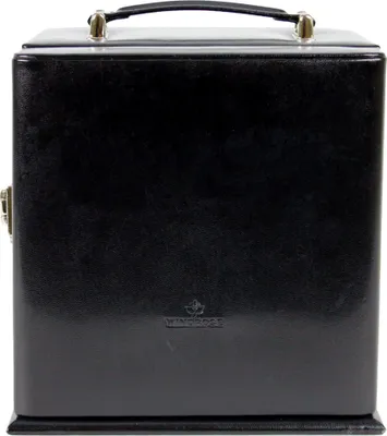 Immagine prodotto di WINDROSE scatola di gioielli Merino Jewelry Box Black nero