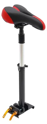 Obrázek produktu pro Sedlo pro elektrický skútr – výškově nastavitelné sedlo – tloušťka 9–10 cm – šířka 14–15,2 cm – univerzální montáž