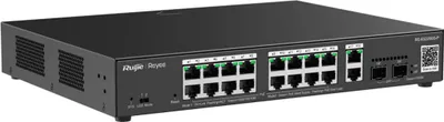 Imagen del producto de Reyee 20-Port Gigabit Smart POE Switch, 16 PoE/POE