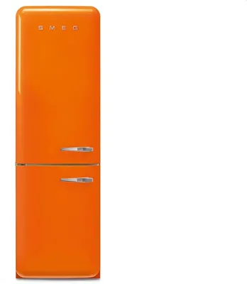 Produktbild von SMEG FAB32LOR6 Kühl-/Gefrierkombination Linksanschlag Orange 50s Style,