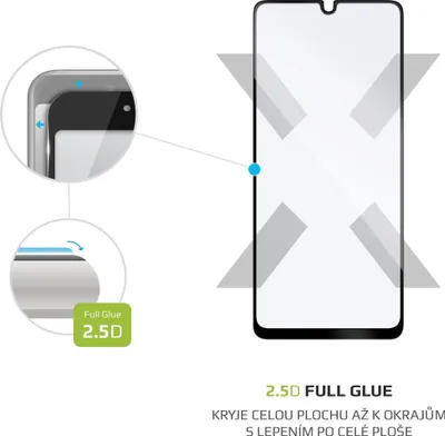 Obrázek produktu pro Pouzdro FIXED FullGlue pro Samsung Galaxy A33 5G černé
