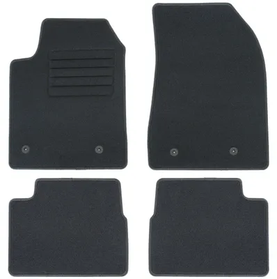 Fußmatten-Set für Alfa Romeo Giulietta 940, 12/2013-, 4-teilig, Schwarz