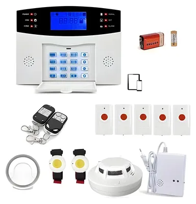 GSM-Alarm für hilfsbedürftige Personen, 433,92 MHz, 80 m Reichweite