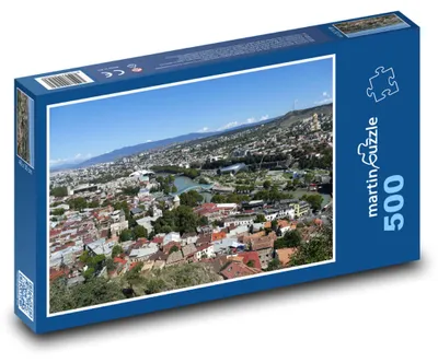 Obrázok produktu pre Puzzle 500 Výhľad na Tbilisi, Gruzínsko - martinpuzzle