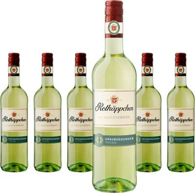 Produktbild von 6 x Rotkäppchen Qualitätswein Grauburgunder trocken