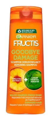 Obrázok produktu pre Garnier Fructis Szampon wzmacniający do włosów zniszczonych Goodbye Damage 400 ml