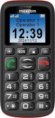 Immagine prodotto di Maxcom Comfort MM428 L - Semplice telefono cellulare dual SIM con display da 1,8 pollici e funzione SOS