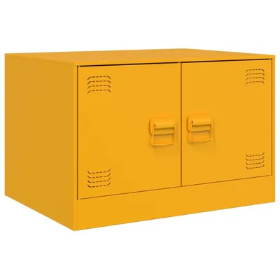 Immagine prodotto di Tavolino da Salotto Giallo Senape 67x50x44 cm in Acciaio
