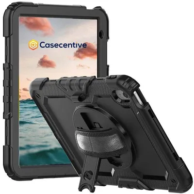 Obrázek produktu pro Pevné pouzdro s popruhem na zápěstí pro iPad Pro 13" - Černá barva