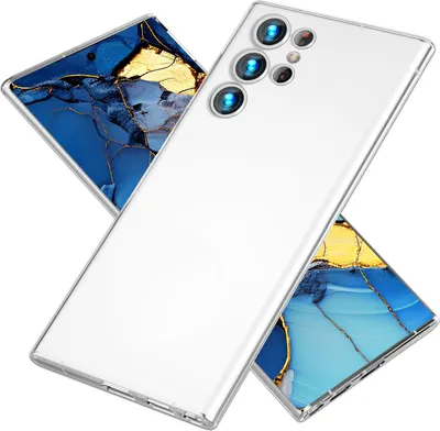 Image de NALIA Hardcase extrêmement fin pour Samsung Galaxy S24 Ultra Coque, 0,3mm Ultra mince Housse de protection Slim blanc transparent