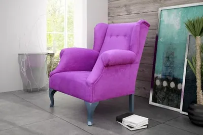 Productafbeelding van Chesterfield-Fauteuil, Bank, Sofa, Tv-Fauteuil, Loungefauteuil, Gestoffeerd Meubilair, Oorfauteuil, Louvre