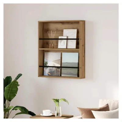 Produktbild von Magazinregal aus Artisan-Eiche 60 x 12 x 70 cm