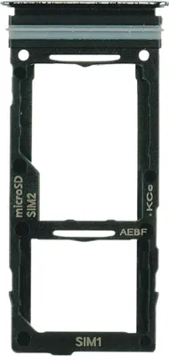 Produktbild von Simkarten Halter für Samsung Galaxy A52 (SM-A525F), Schwarz